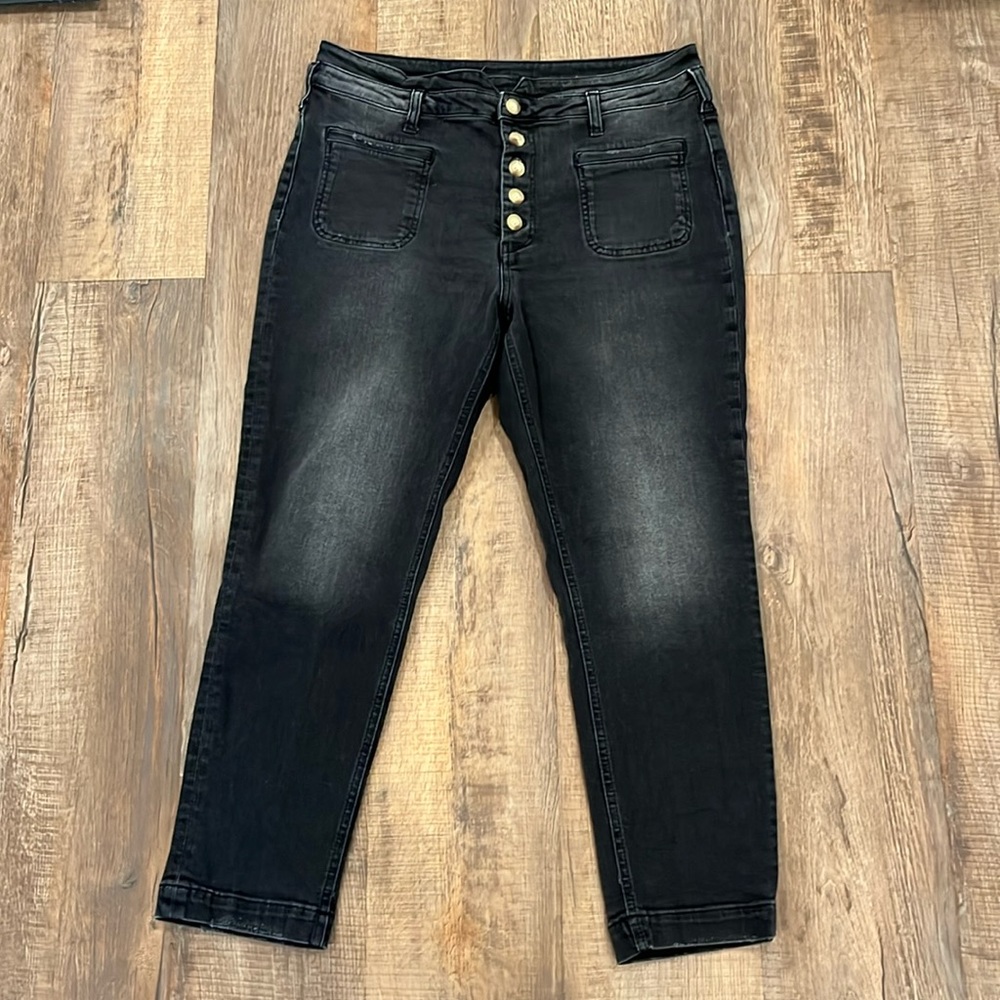 Anthropologie Pilcro High Rise Slim Jeans 31